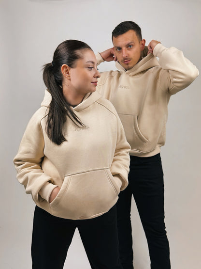 MOONSTONE CREAM HOODIE