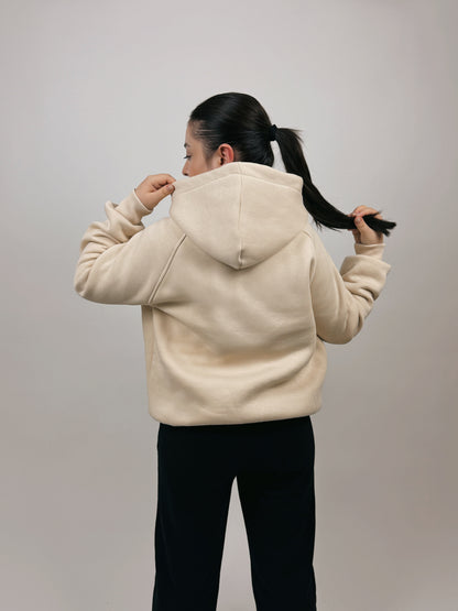 MOONSTONE CREAM HOODIE
