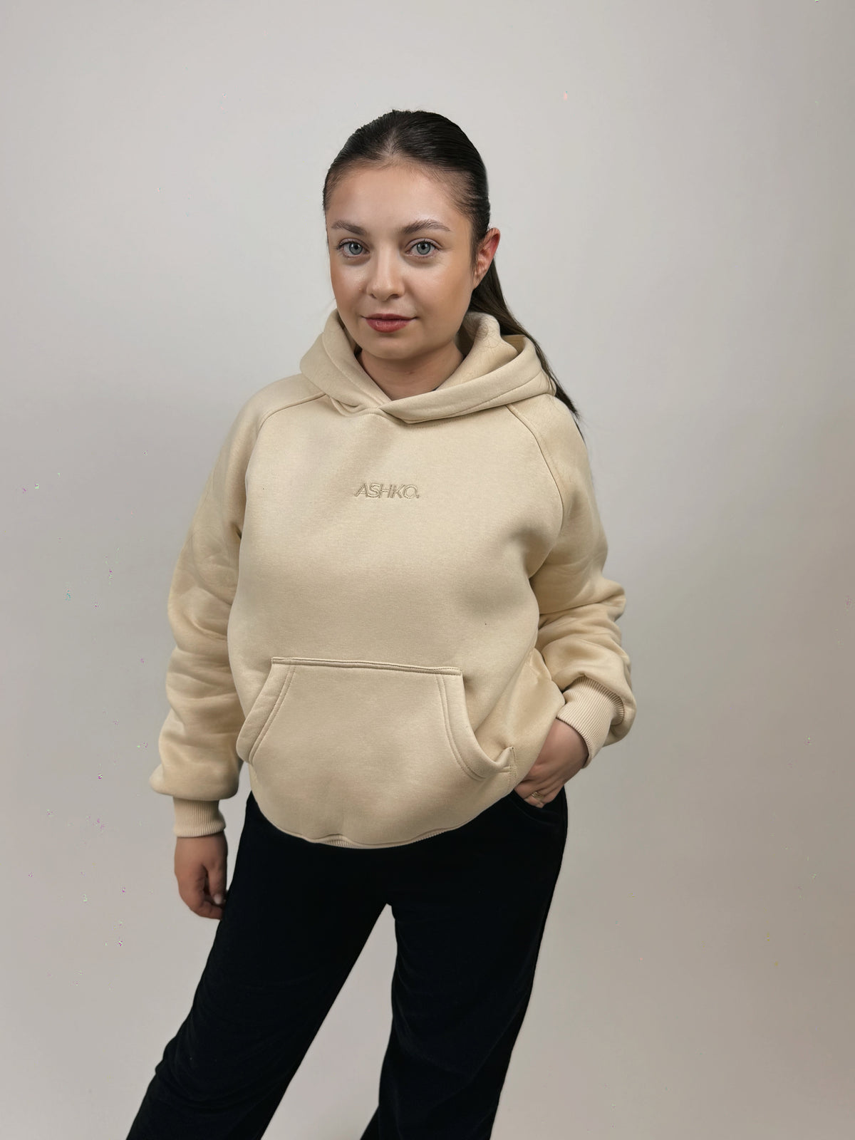 MOONSTONE CREAM HOODIE
