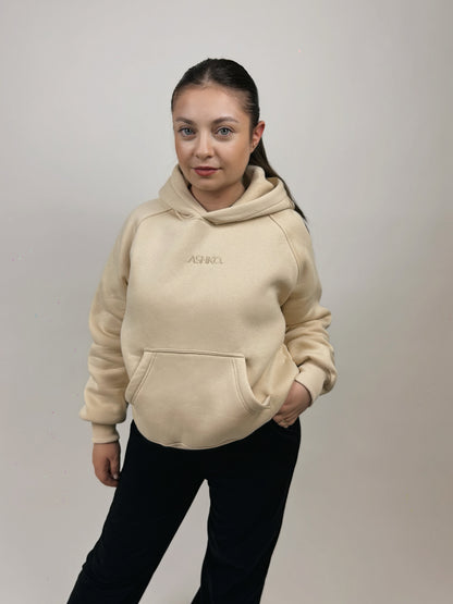 MOONSTONE CREAM HOODIE