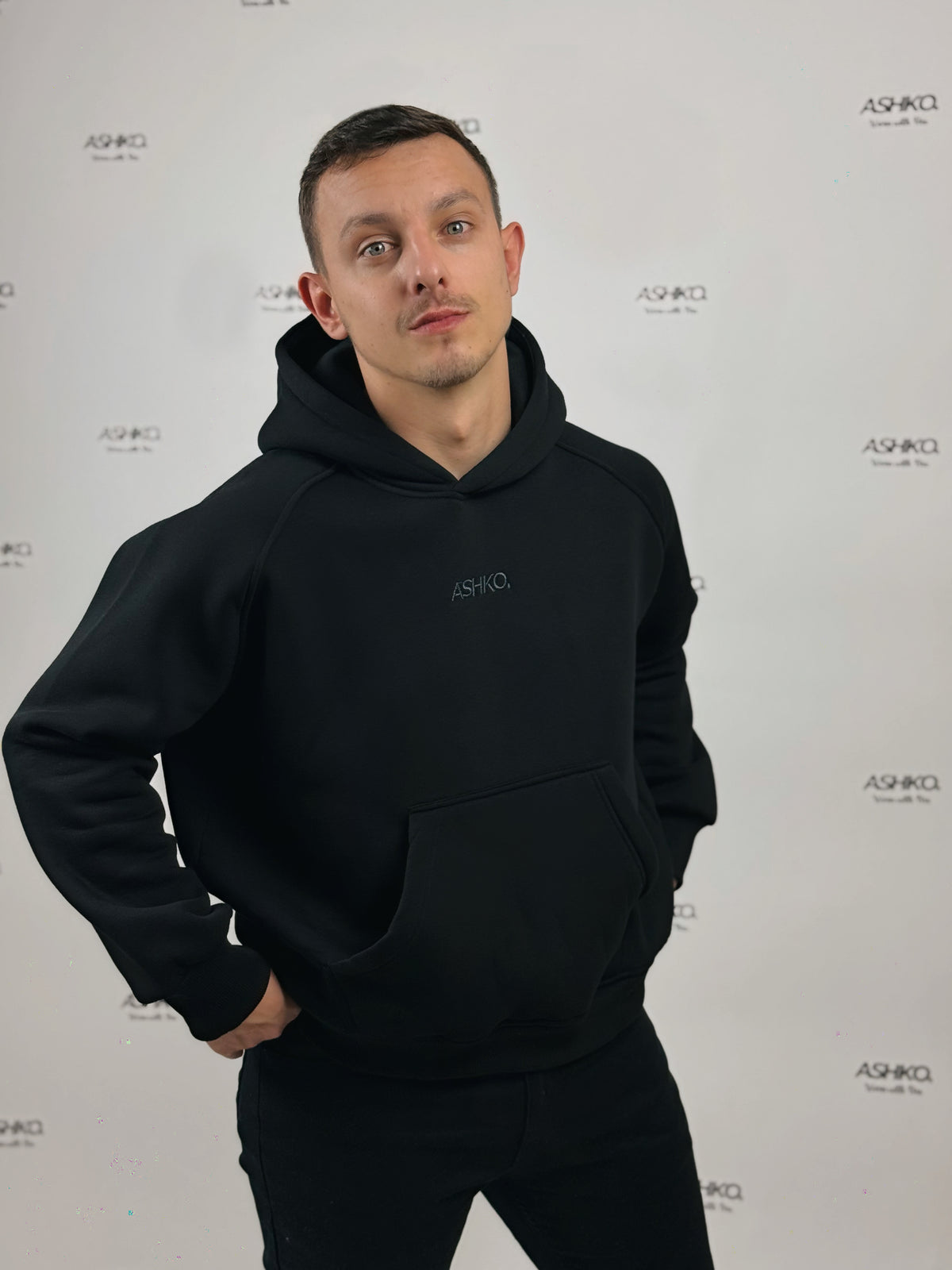 MIDNIGHT BLACK HOODIE